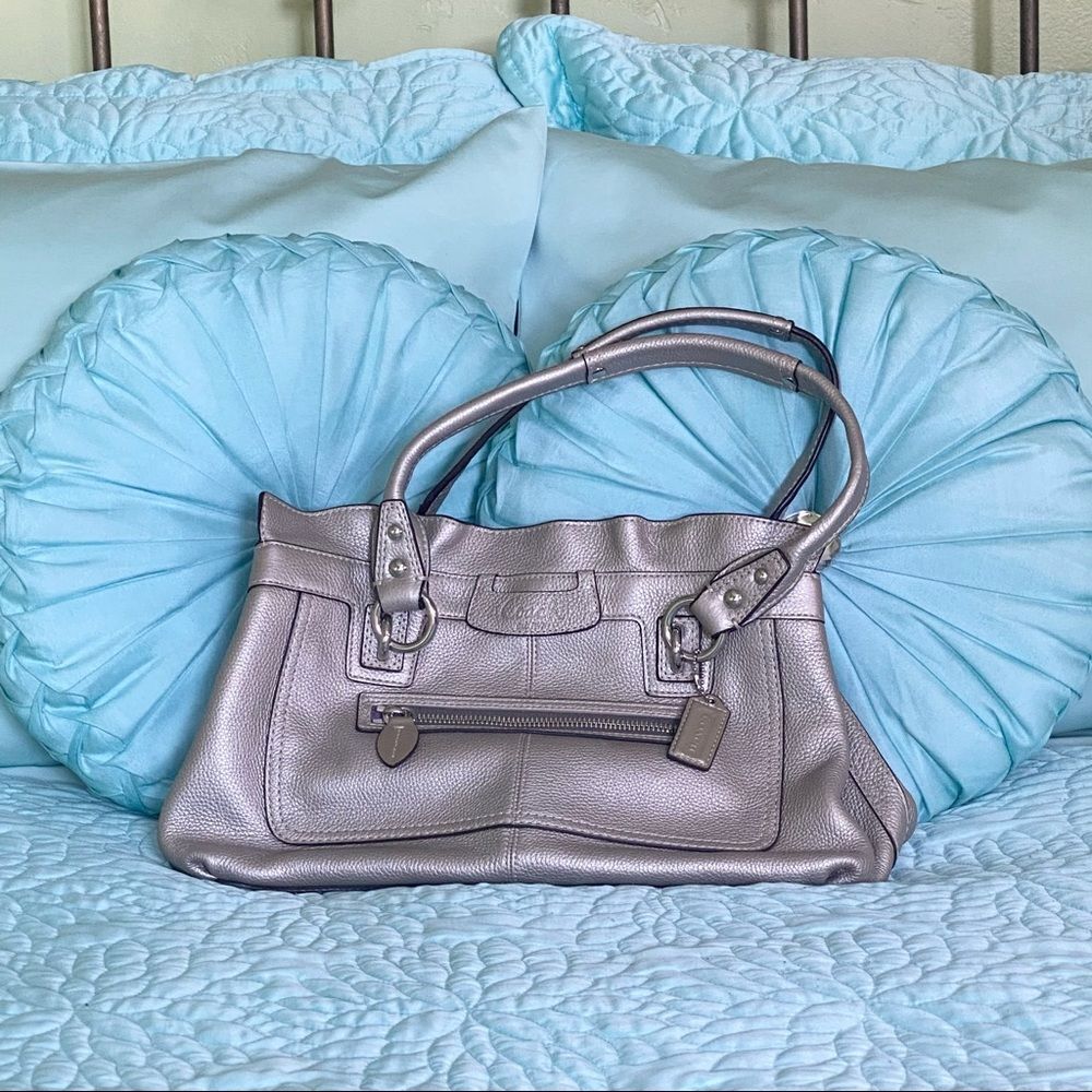 Coach Vintage Metallic Shoulder Bag
